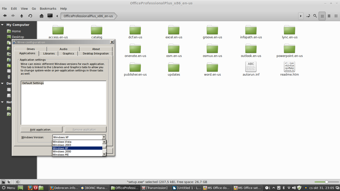Installing Microsoft Office 2007 on Linux Mint | Leon J. Williams